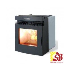 Centrometal granulu kamīns CentroPelet Z13, 5,3-12,89kW, iebūvējams ar gaisa apkuri