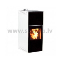 Ecoforest granulu kamīns Hidrocopper 18kW, balts