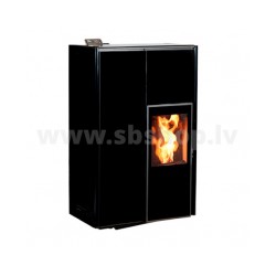 Ecoforest granulu kamīns Hidrocopper 18kW, SLIM melns