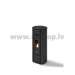 Granulu kamīns Eva Calor HEIDI 6 kW pelēka