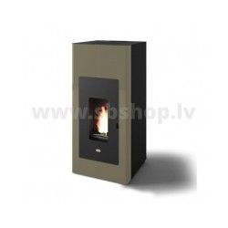 Granulu kamīns Eva Calor ILARIA 17,5kW pelēks