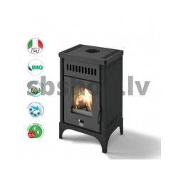 Malkas kamīns Eva Calor MARTA NEW 9.5 kW melns