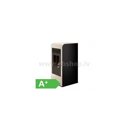 Granulu kamīns Eva Calor GIADA 9,5kW balts