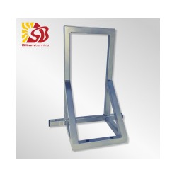 Izolēti nerūsējoša tērauda skursteņa sienas konsole