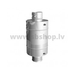 UMK Karstā ūdens siltummainis krāsnij, uz dūmvada, 4L, D115, AISI 439/0.8mm, 3/4"