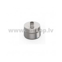 UMK Gala noslēgs ar kondens.izvadu, viensienu, D280, AISI439/0.5mm, pieslēgums 3/4" [EN]