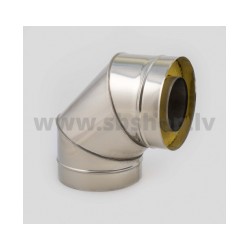 PRO Skursteņa Izolēts līkums D150/250 90gr. [EN]