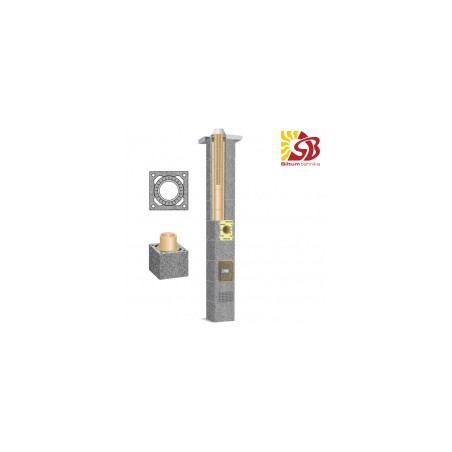 Schiedel RONDO PLUS keramzīta dūmvadi d160 5m [EN]