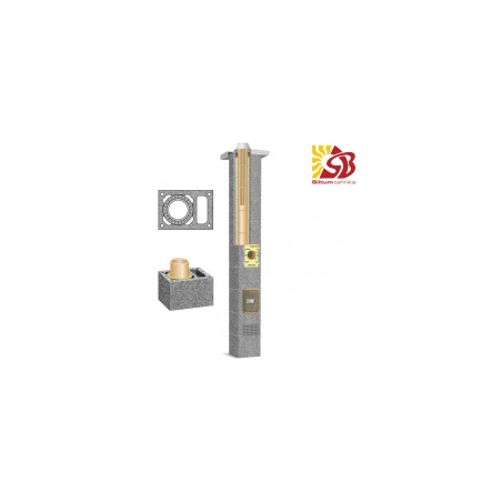 Schiedel RONDO PLUS keramzīta dūmvadi ar ventilāciju d140 7m [EN]