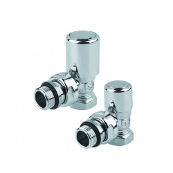 Ventīļu komplekts FIRST 90 grādos 1/2``x1/2`` hromēts [EN]