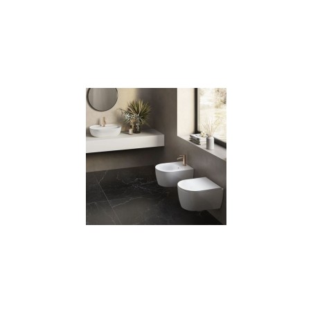 HATRIA FUSION COMPACT WC 48cm pods piekarināms ar Soft Close SLIM vāku AKCIJA [EN]