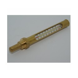 W Spirta termometrs korpusā