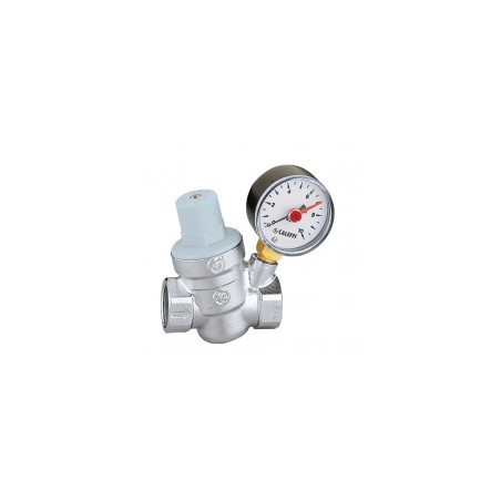 Spiediena reduktors ar manometru 1/2' CALEFFI [EN]
