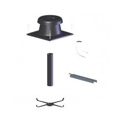 Kondensācijas katla šahtas noslēguma un pieslēguma komplekti D60 CG