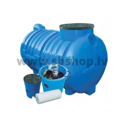 Septiķis kanalizācijas BIO SEIGNER 2000 L