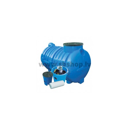 Septiķis kanalizācijas BIO SEIGNER 2000 L