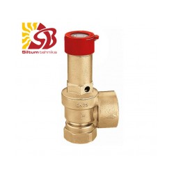 CALEFFI Drošības vārsts 1"F 8 bar