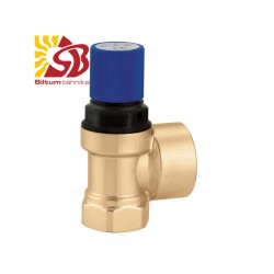 CALEFFI drošības vārsti boilerim 1/2" F 8 bar