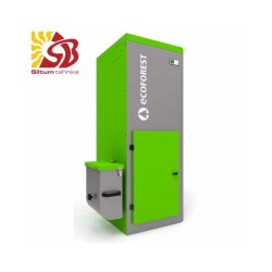 ECOFOREST granulu apkures katls VAP 24kW ar automātisko tīrīšanu