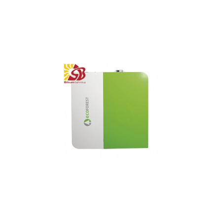 Ecoforest granulu apkures katls CANTINA NOVA 30kW ar automātisko tīrīšanu, wifi moduli un 2 loku vadību