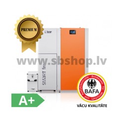 HKS LAZAR Granulu apkures katli Smartfire 22kW ar 240L bunkuru