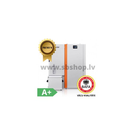 HKS LAZAR Granulu apkures katli Interfire 11kW ar 400L bunkuru