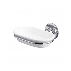 Ziepju trauks Burlington, hroms/balts