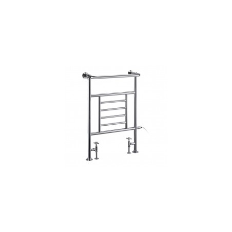 BURLINGTON dvieļu žāvētāji Vincent 24*64*95, hromēts