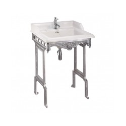 Statīvs izlietnei Burlington CLASSIC, alumīnija BEZ izlietnes [EN]