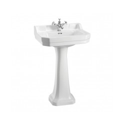 Izlietne EDWARDIAN 56cm, balta bez kājas [EN]