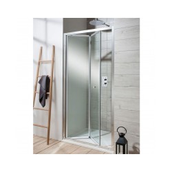 Dušas durvis Burlington BIFOLD 1000x1950mm, divkāršās salokāmas EBFSC1000