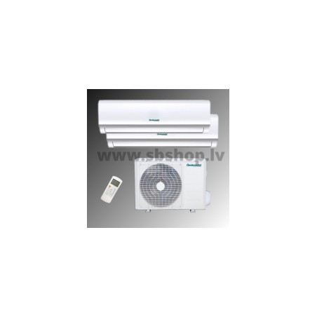 Centrometal kondicionieri/siltumsūkņi gaiss gaiss DUAL SPLIT 2x12000 BTU R32 A/C=5.30kW;Apk.:5.60kW