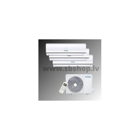 Centrometal kondicionieri/siltumsūkņi gaiss gaiss TRIPLE SPLIT 2x9000 +12000 BTU R32 A/C=7.90kW;Apk:8.30kW