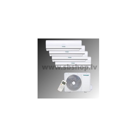 Centrometal kondicionieri/siltumsūkņi gaiss gaiss QUADRUPLE SPLIT 3x9000 +12000 BTU/h R32 A/C=10.60;Apk:11.10kW