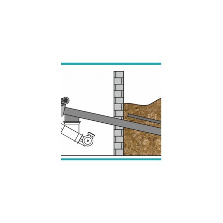BIO CK kurināmā padeves sistēma 2.5x2.5m ar transportieri (līdz 100kW)