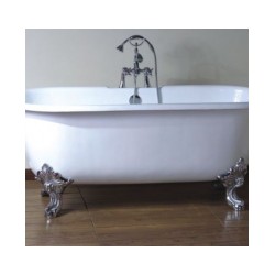 Čuguna vanna EMĪLIJA 1850x770x745 ar hromētām kājām [EN]