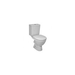 WC toilet bowl LYRA PLUS hor. white