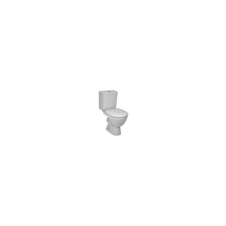 WC toilet bowl LYRA PLUS hor. white