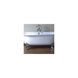Cast iron bathtub EMĪLIJA 1850x770x745 with hromētām kājām
