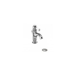 BURLINGTON washbasin mixers CHELSEA curved with pop-up