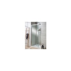 Shower durvis Burlington BIFOLD 1000x1950mm, divkāršās salokāmas EBFSC1000