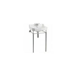 Kājas for washbasin Burlington 61cm, hromētas BEZ washbasin