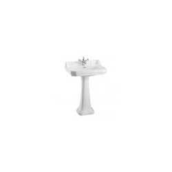 Washbasin EDWARDIAN 61cm, white BEZ kājas