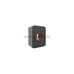 Ecoforest garnulu fireplace HIDROCOPPER 16kW, black with cenrālapkuri