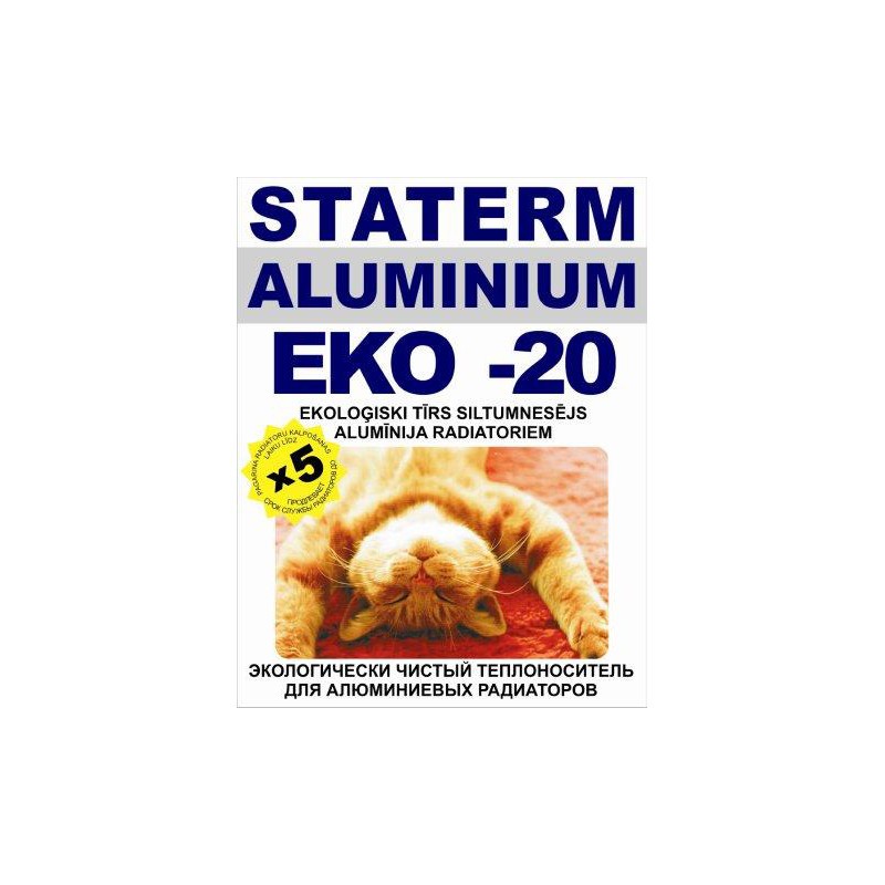 SIltumnesējs STATERM ALUMINIUM EKO -20 20l al.rad.