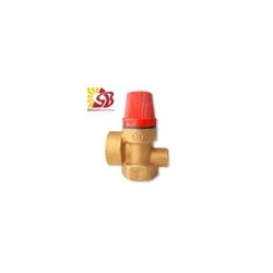 CALEFFI Safety valve 3/4"F 6 bar