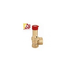 CALEFFI Safety valve 1"F 2,5 bar