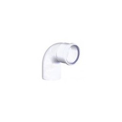 Kondensācijas katlu chimney elbows D125 45gr CG