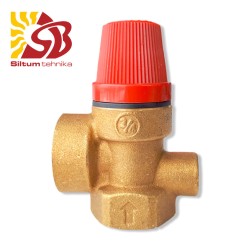 CALEFFI Drošības vārsts 3/4F 6 bar