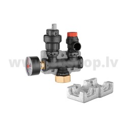 Drošības grupa ar izol. 1 kompoz.plastmasa Caleffi